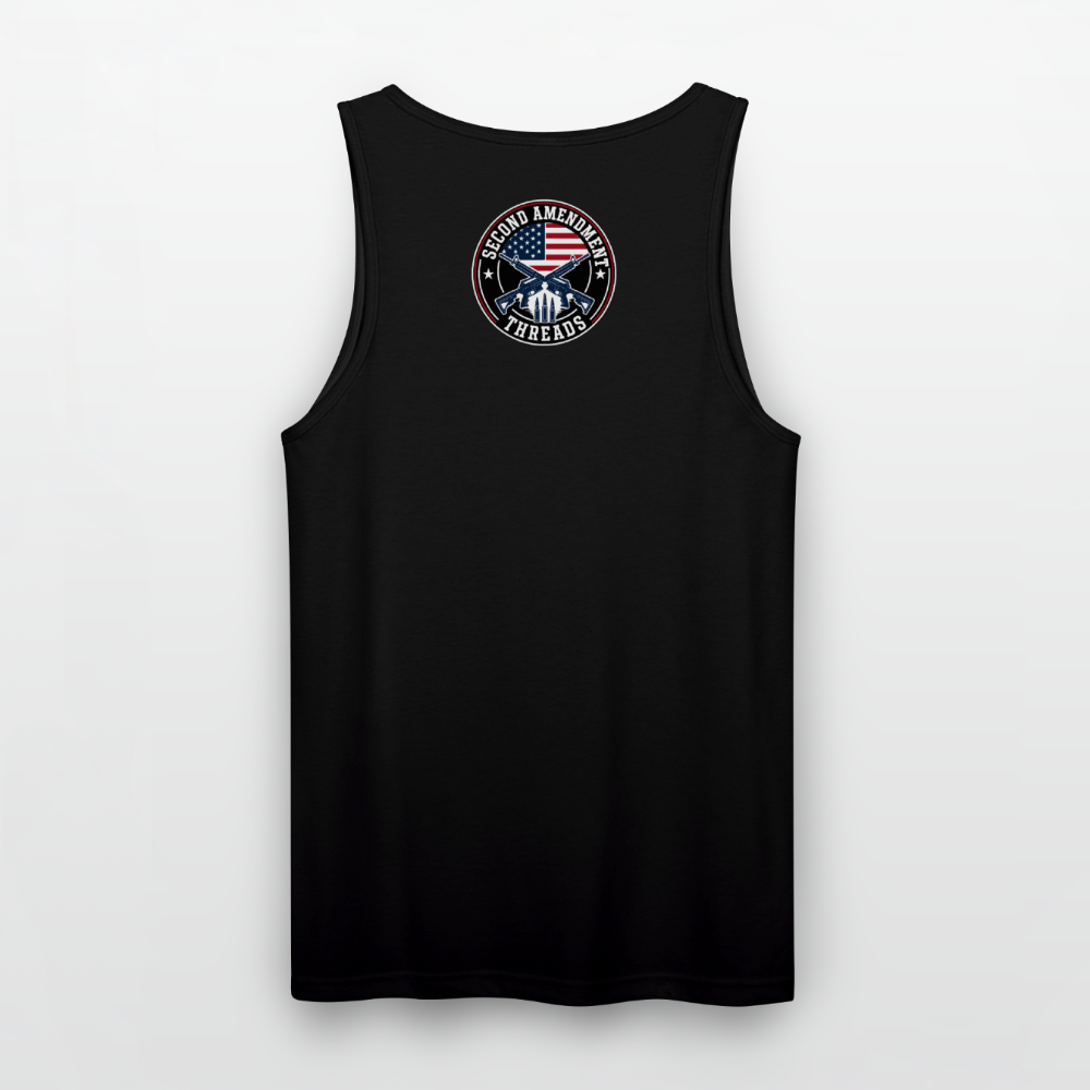 2A Threads Unisex Tri-Blend Organic Tank - black