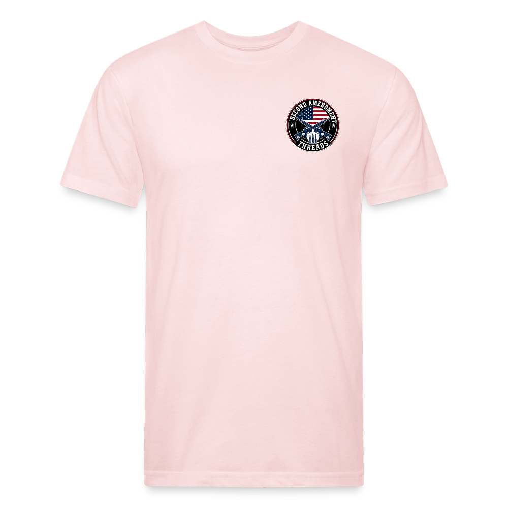 2A THREADS Fitted Cotton/Poly T-Shirt by Next Level - blush pink 