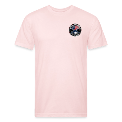 2A THREADS Fitted Cotton/Poly T-Shirt by Next Level - blush pink 