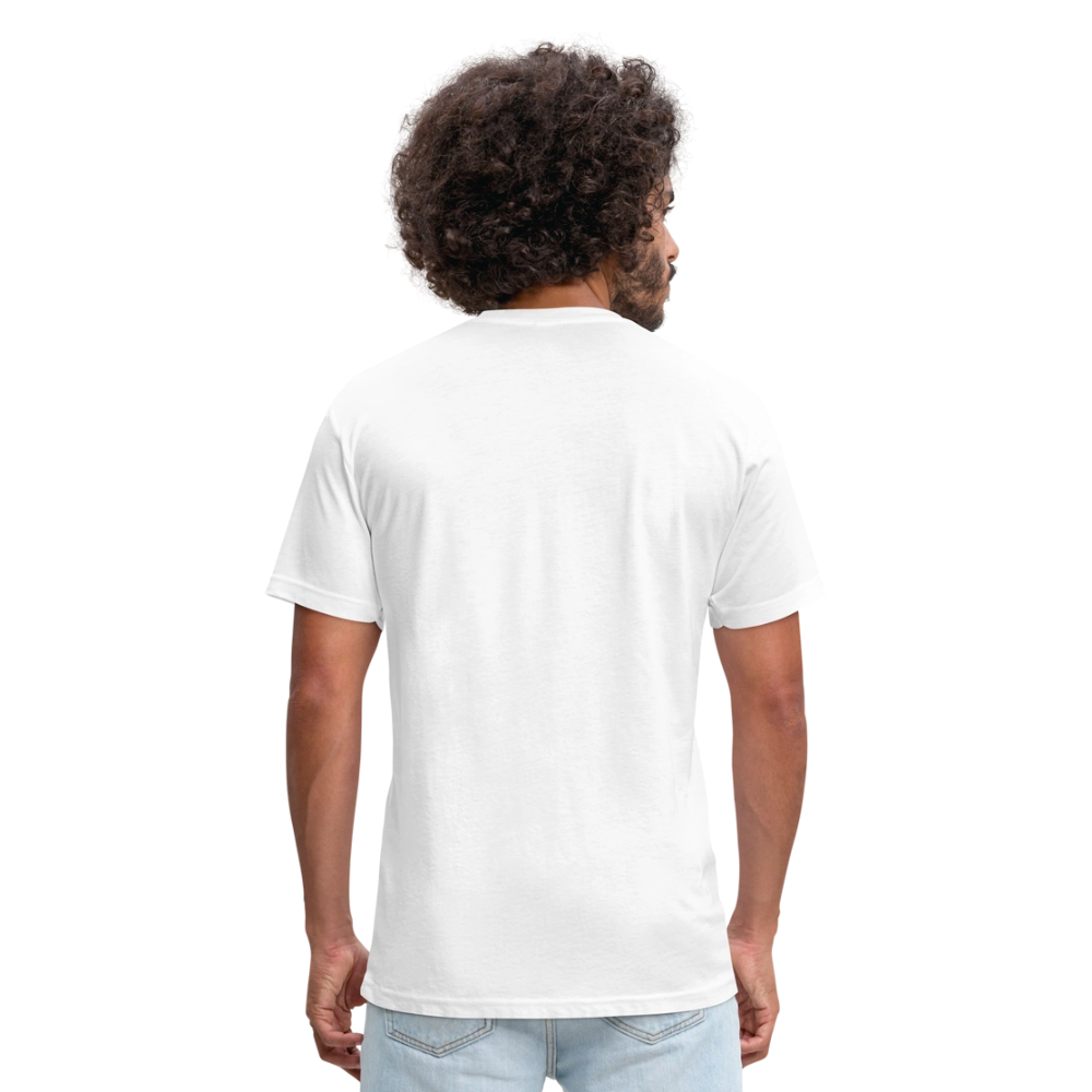 2ND That Fitted Cotton/Poly T-Shirt by Next Level - white