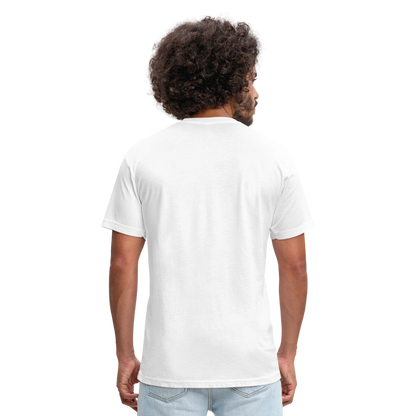 2ND That Fitted Cotton/Poly T-Shirt by Next Level - white