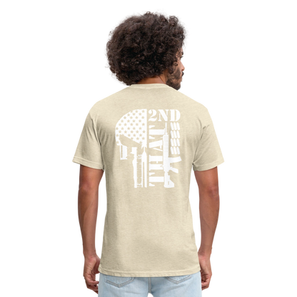 2ND That Fitted Cotton/Poly T-Shirt by Next Level - heather cream