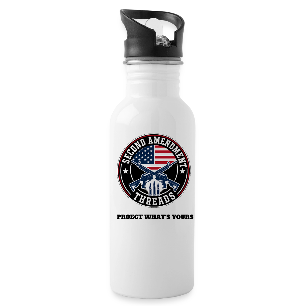 2A Threads Water Bottle - white