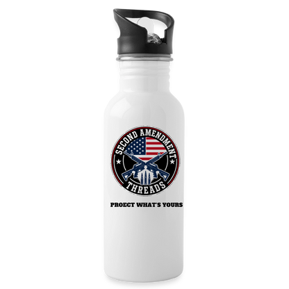 2A Threads Water Bottle - white