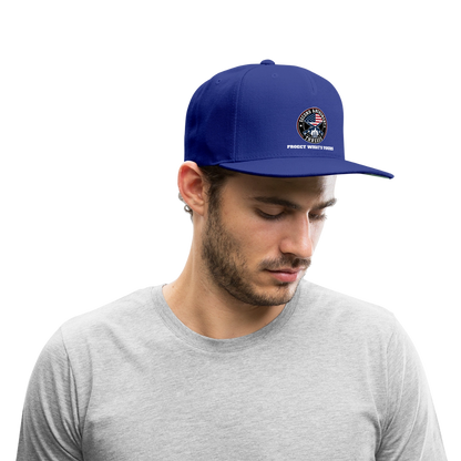 2A Threads Snapback Baseball Cap - royal blue