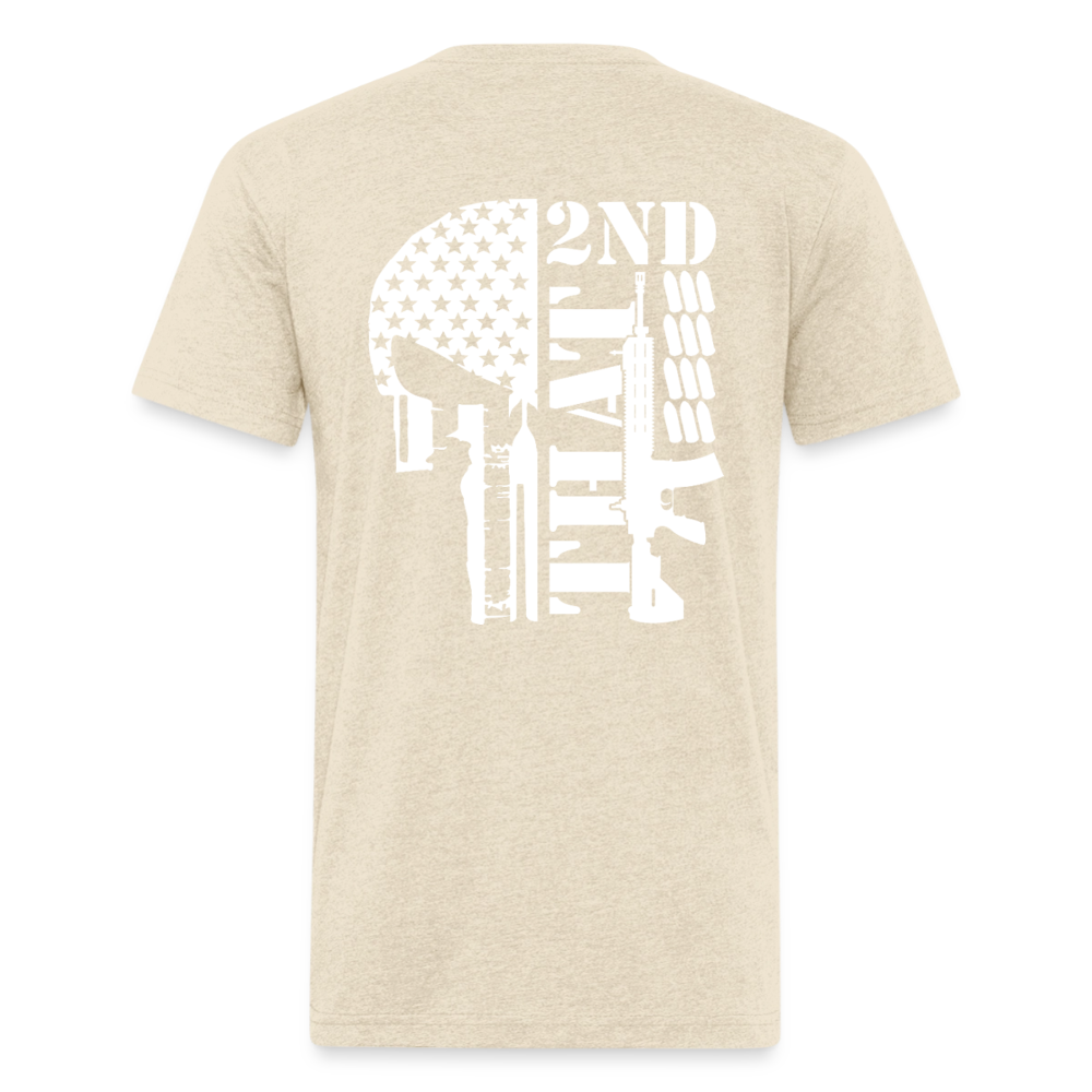 2A that Fitted Cotton/Poly T-Shirt by Next Level - heather cream