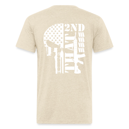 2A that Fitted Cotton/Poly T-Shirt by Next Level - heather cream