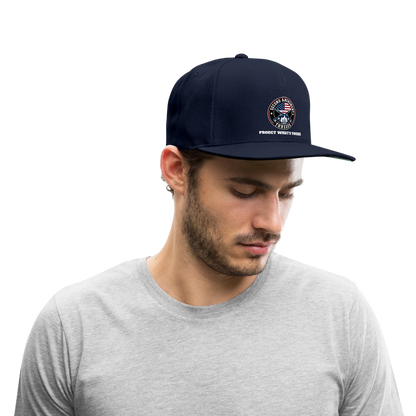 2A Threads Snapback Baseball Cap - navy