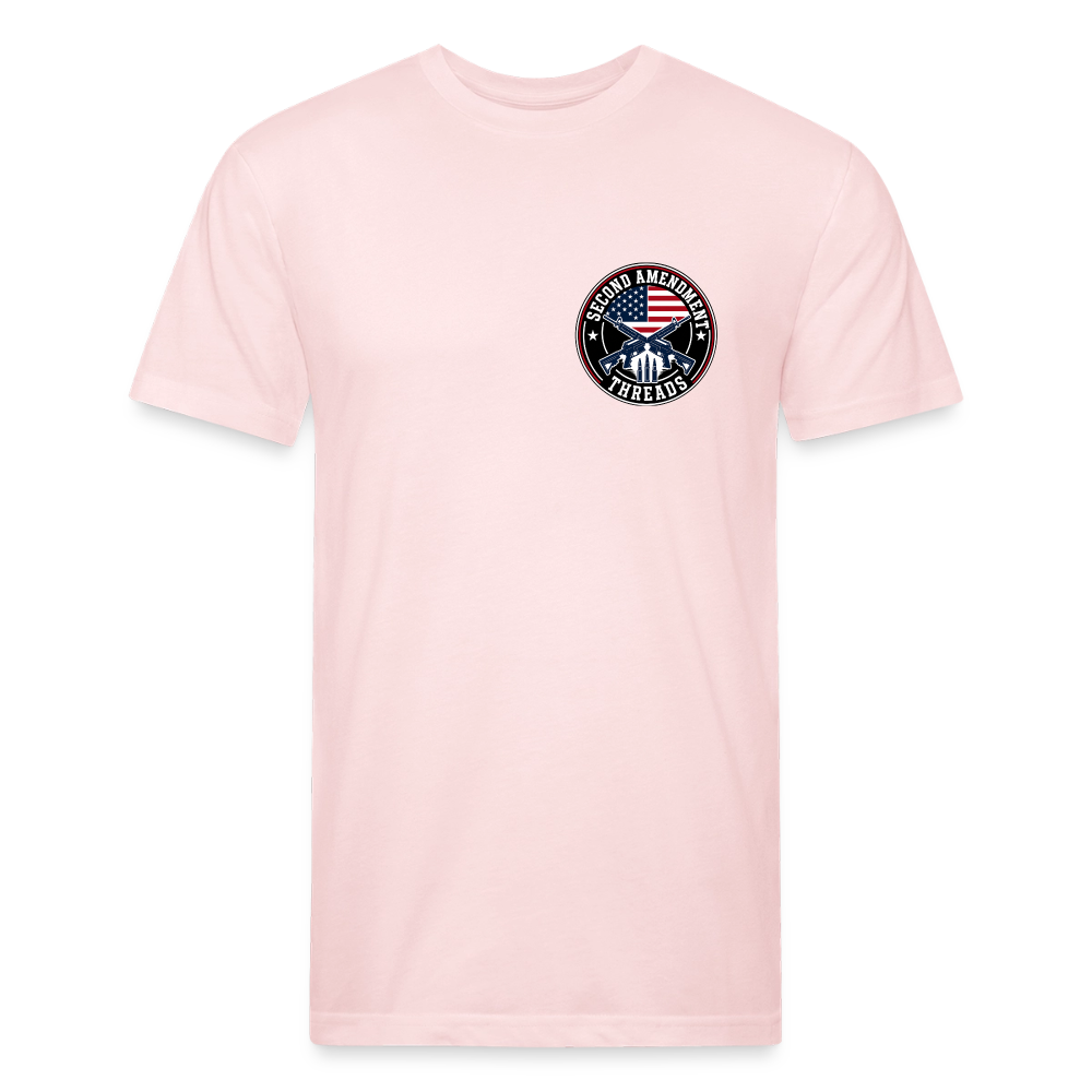 Fitted Cotton/Poly T-Shirt by Next Level quitter - blush pink 