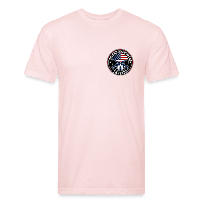 Fitted Cotton/Poly T-Shirt by Next Level quitter - blush pink 