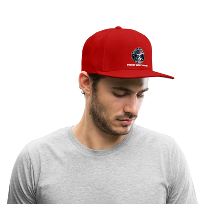 2A Threads Snapback Baseball Cap - red