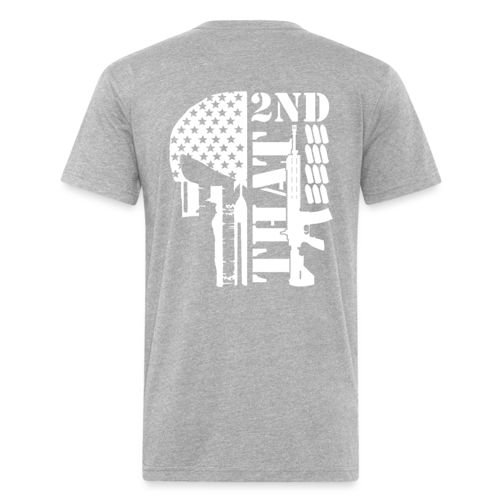 2A that Fitted Cotton/Poly T-Shirt by Next Level - heather gray