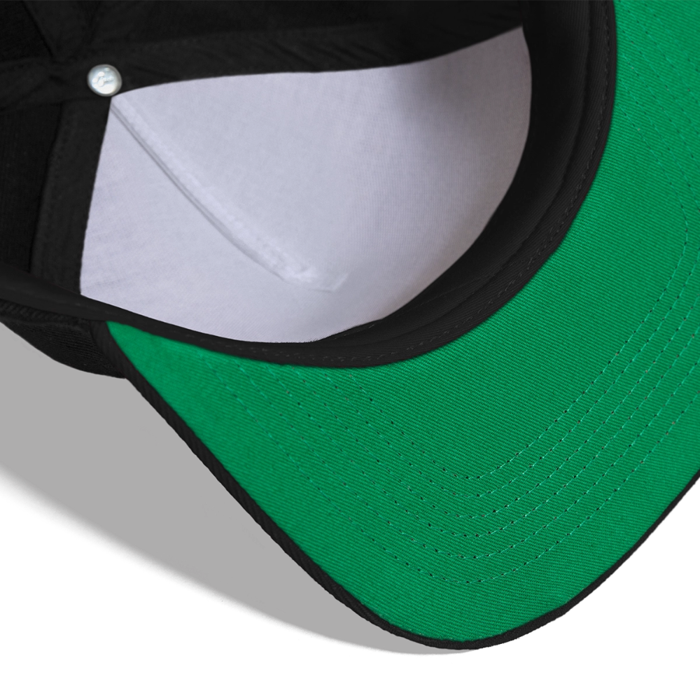 2A Threads Snapback Baseball Cap - black