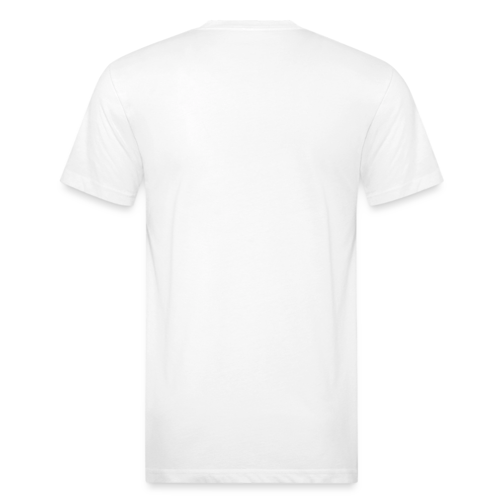 2A that Fitted Cotton/Poly T-Shirt by Next Level - white