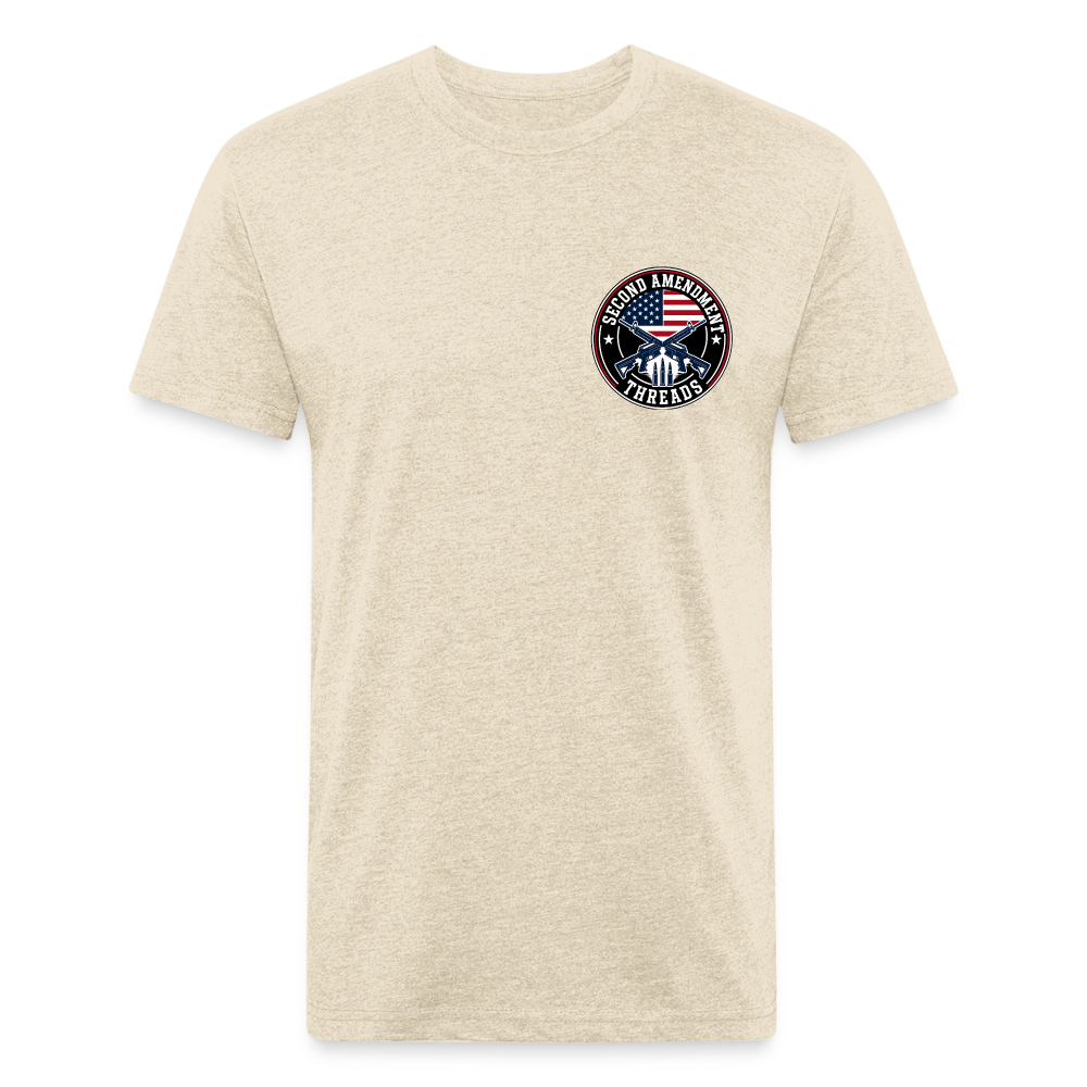 2ND That Fitted Cotton/Poly T-Shirt by Next Level - heather cream