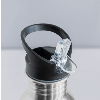 2A Threads Water Bottle - silver