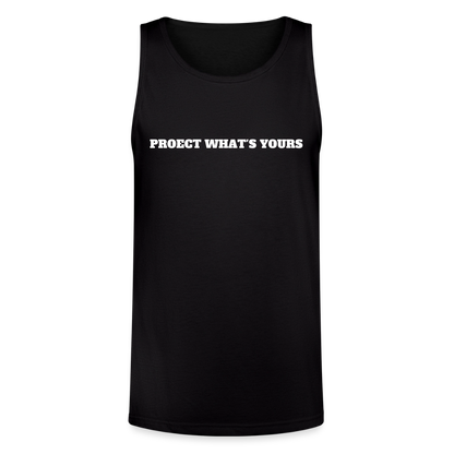 2A Threads Unisex Tri-Blend Organic Tank - black
