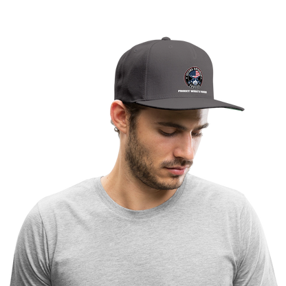 2A Threads Snapback Baseball Cap - dark grey