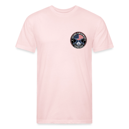 wiener Fitted Cotton/Poly T-Shirt by Next Level - blush pink 