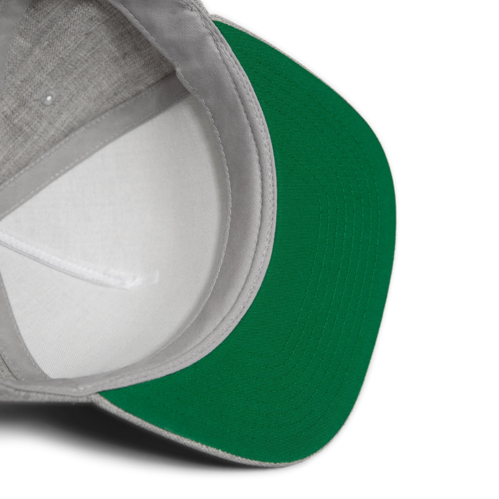 2A Threads Snapback Baseball Cap - heather gray