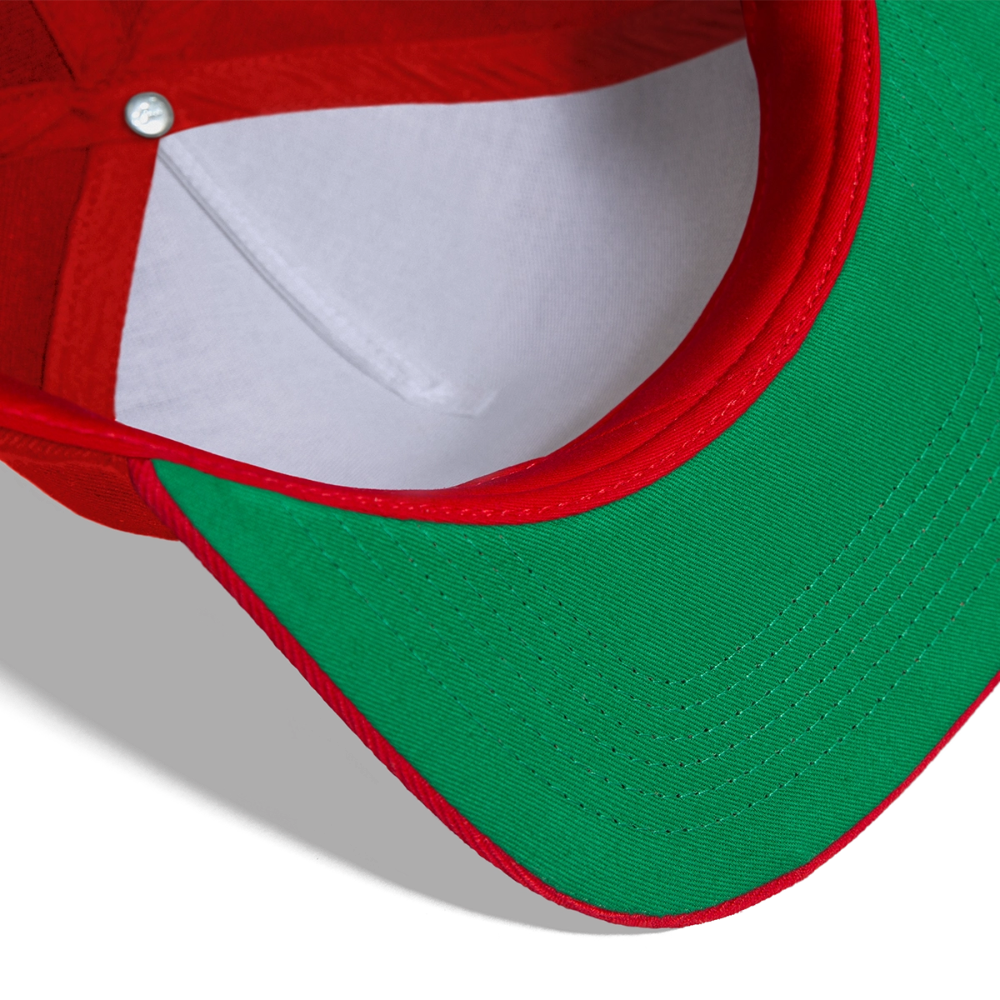 2A Threads Snapback Baseball Cap - red