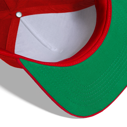 2A Threads Snapback Baseball Cap - red