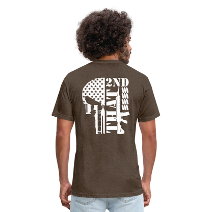 2ND That Fitted Cotton/Poly T-Shirt by Next Level - heather espresso