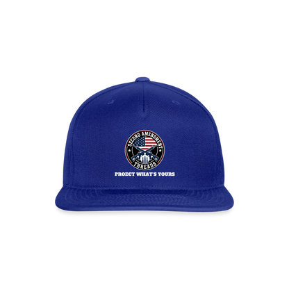 2A Threads Snapback Baseball Cap - royal blue