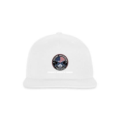 2A Threads Snapback Baseball Cap - white
