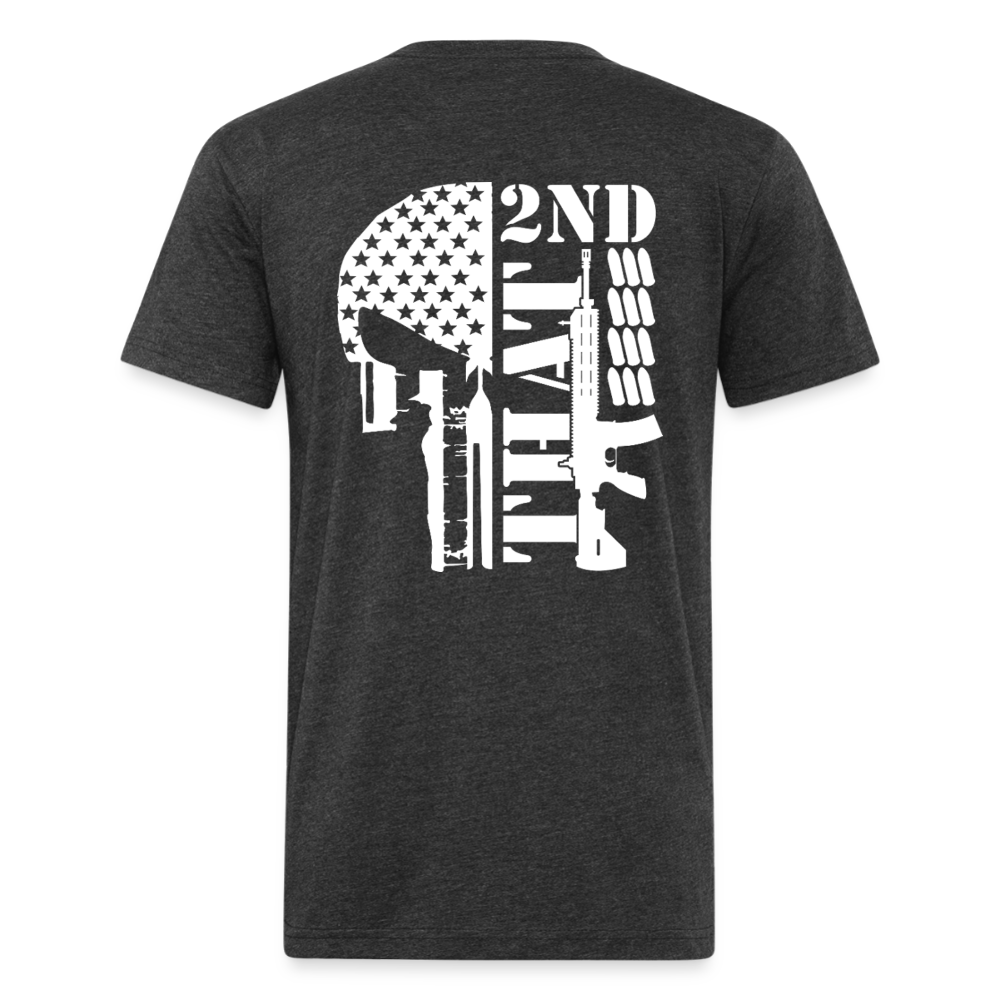 2A that Fitted Cotton/Poly T-Shirt by Next Level - heather black
